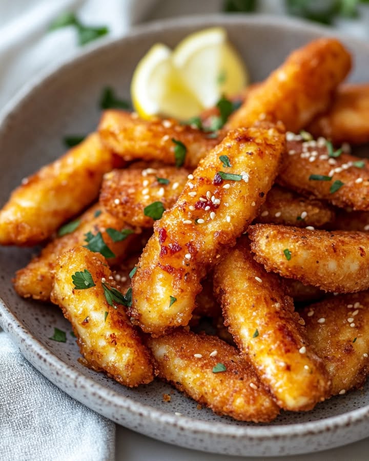 Patatine Halloumi Piccanti