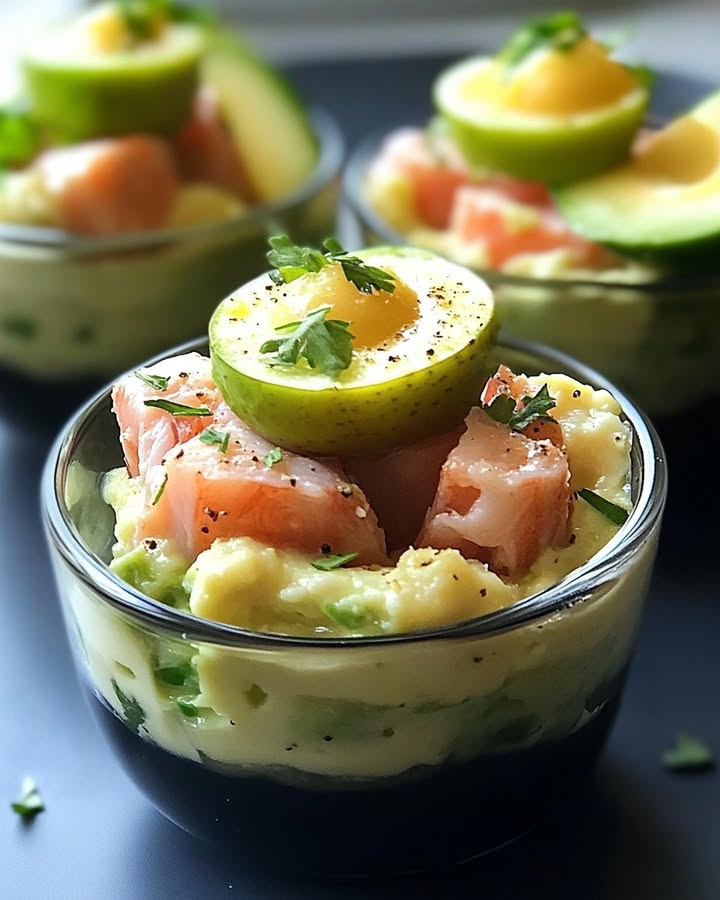 Verrine Avocado Tonno