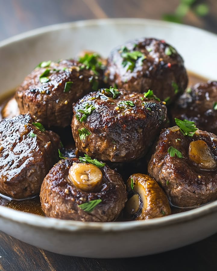 Bocconcini Manzo Funghi