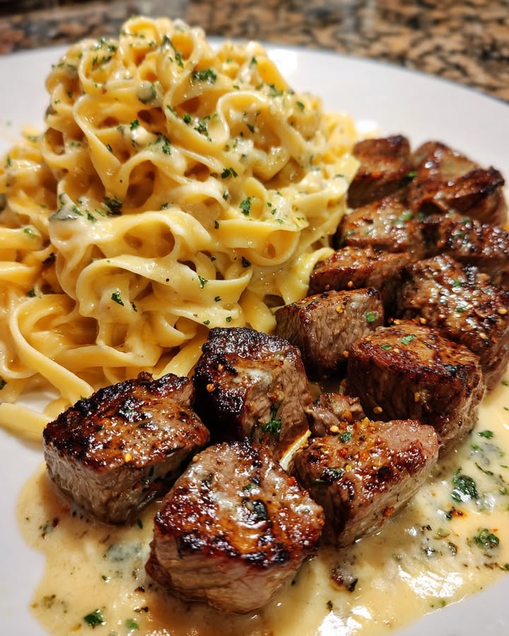 Bocconcini Steak Crema