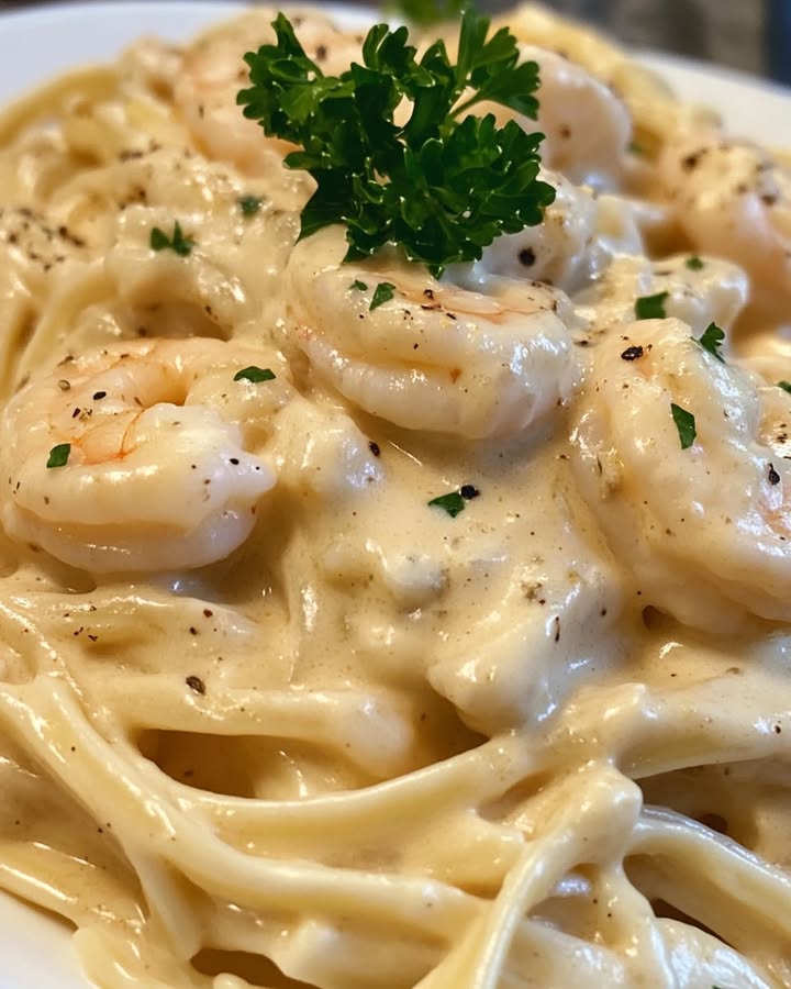 Gamberi Granchio Alfredo