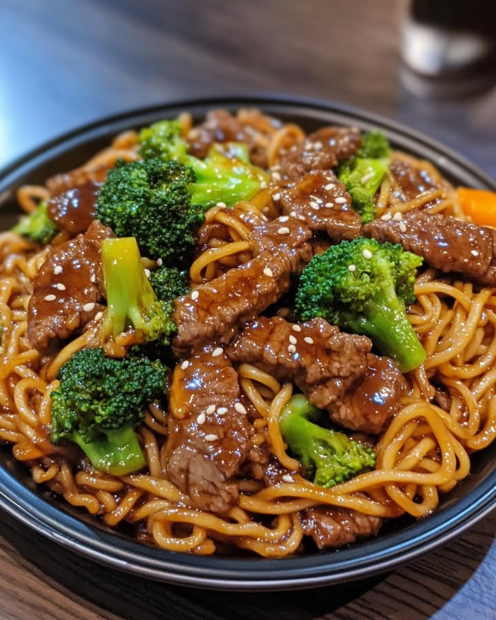 Noodles Manzo Broccoli