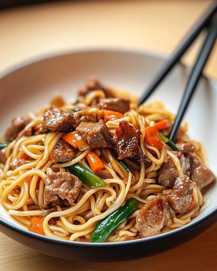 Noodles Manzo Verdure