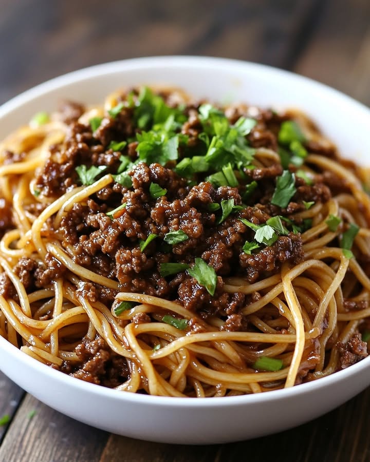 Noodles di Manzo Asiatico