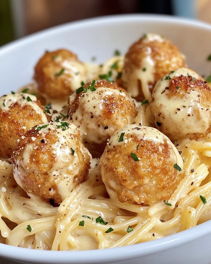 Polpette di Pollo al Burro Aglio