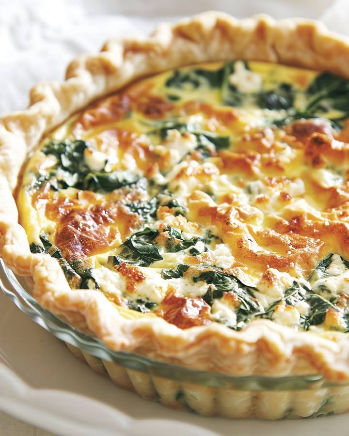 Quiche Ricotta Spinaci Elegante