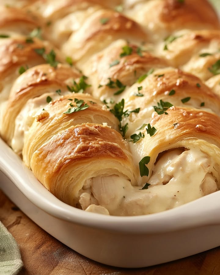 Rolls Alfredo Pollo