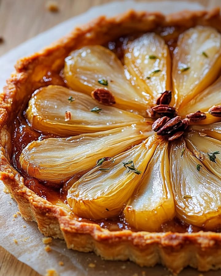 Tarte Endive Miele Comté