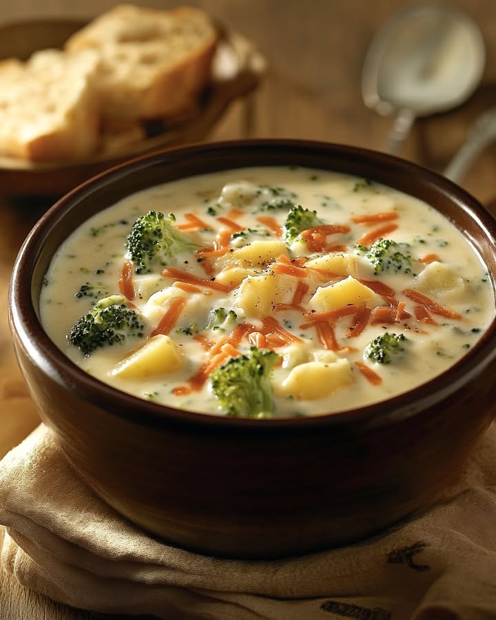 Zuppa Broccoli Formaggio
