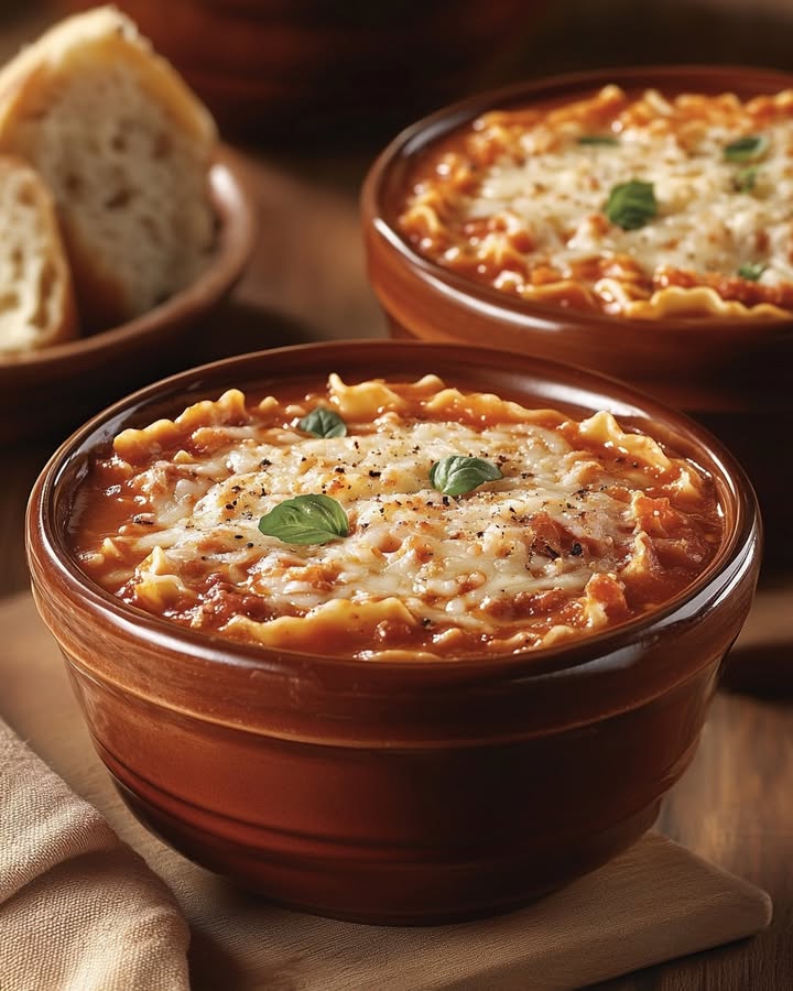 Zuppa Lasagna Semplice