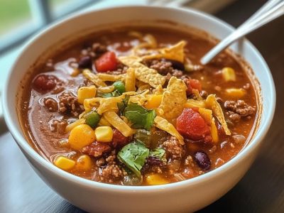 Zuppa Tex-Mex di Manzo: Ricetta Facile e Saporita