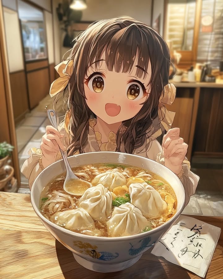 Zuppa Wonton Confortevole