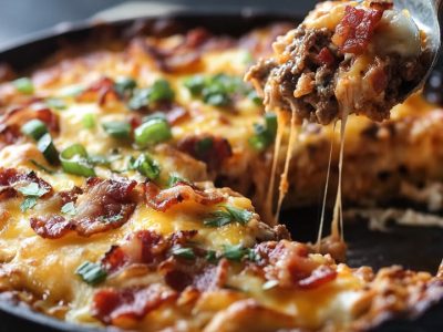 _Casseruola Bacon Cheddar Low-Carb: Ricetta Facile e Saporita_