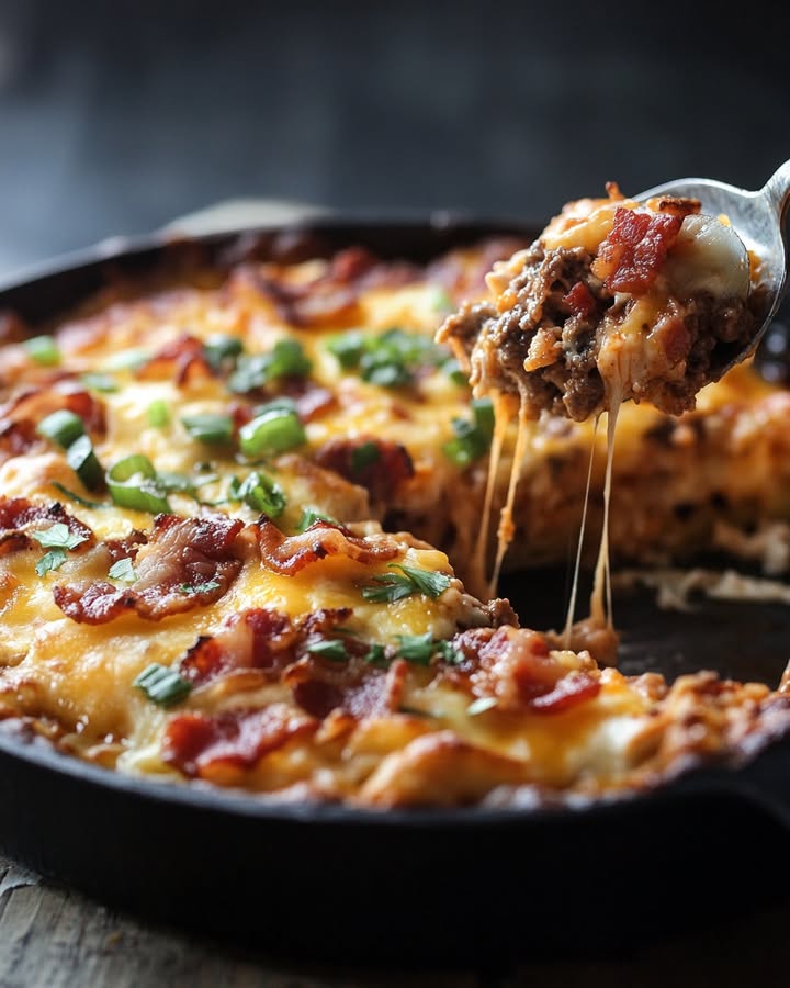 Casseruola Bacon Cheddar Low-Carb