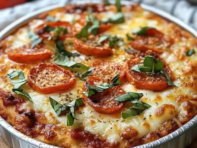 Casseruola Pizza Basso: La Ricetta Facile e Perfetta