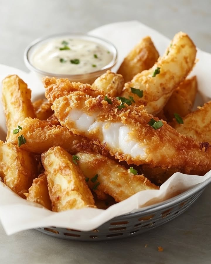 Cestino di Pesce Croccante