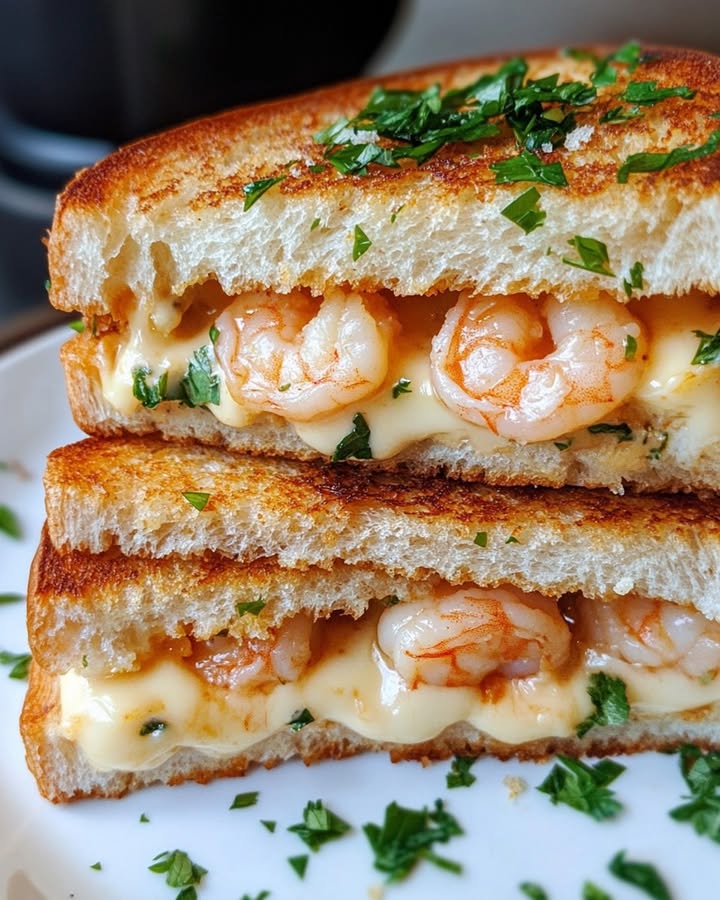 Gamberetti Formaggio Aglio