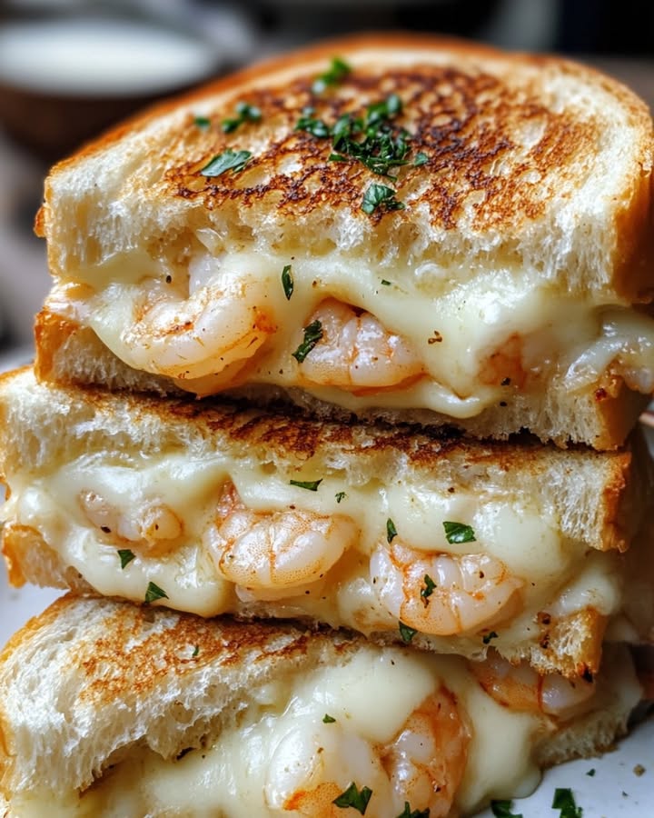 Gamberetti Formaggio Tostato