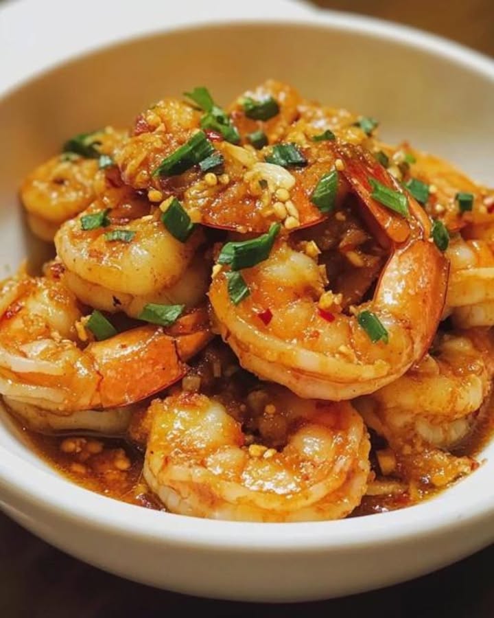 Gamberi Piccanti All'Aglio