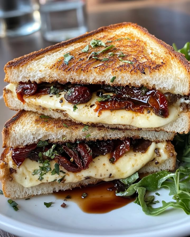 Panino Formaggio Mediterraneo