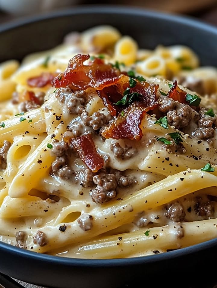 Pasta Cheeseburger Carica