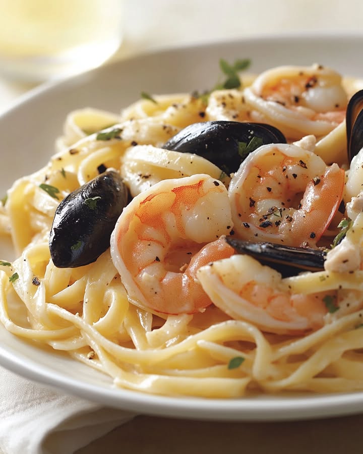 Pasta Mare e Gamberi