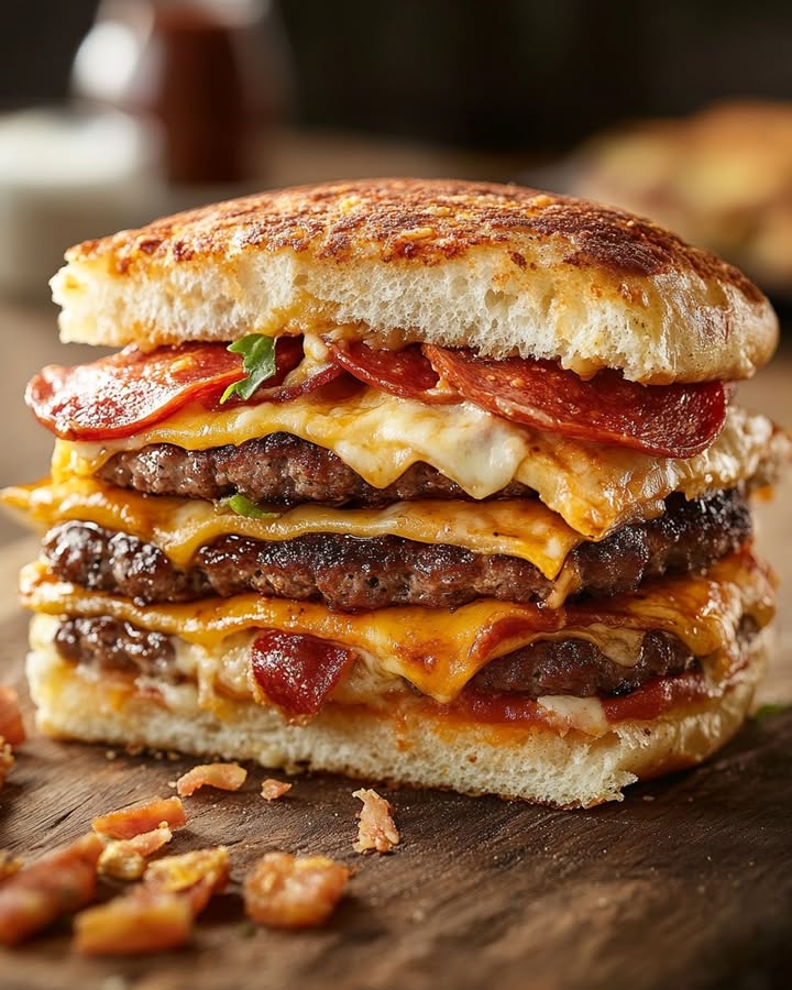 Pizza Burger Deliziosi
