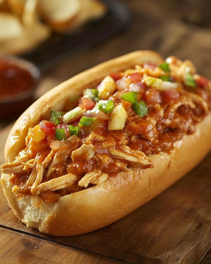 Pollo Cajun Sloppy Joes