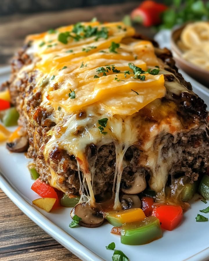 Polpettone Cheesesteak Filadelfia