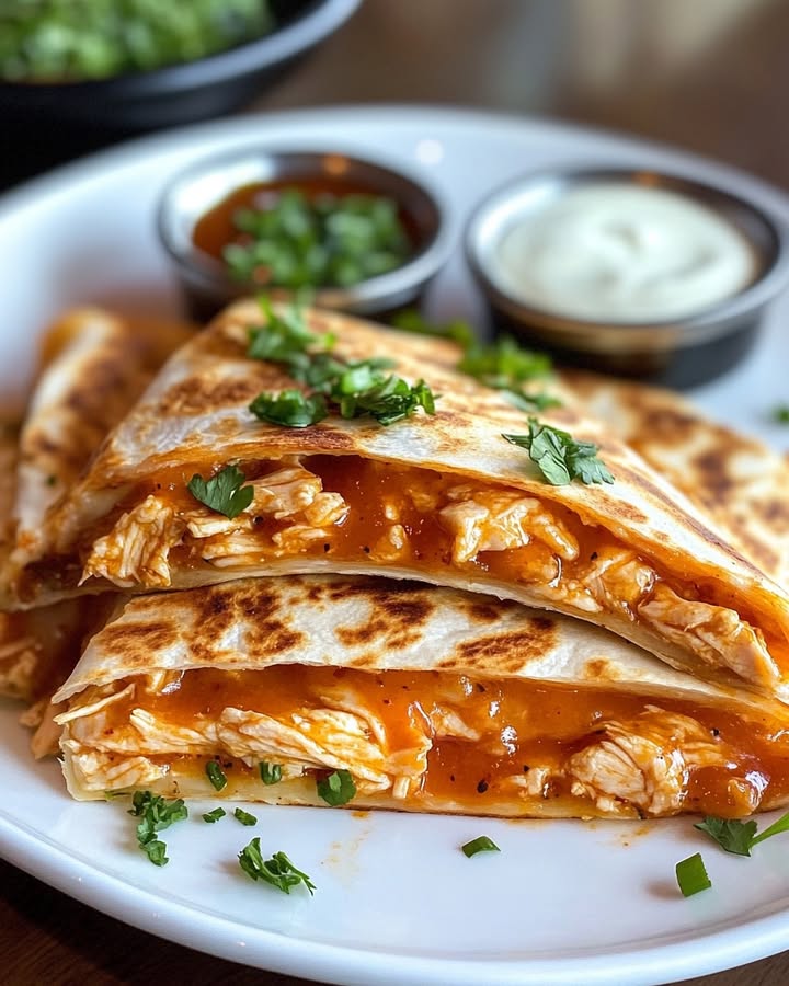 Quesadilla Buffalo Aglio