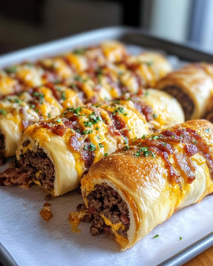 Rollup Cheeseburger Aglio