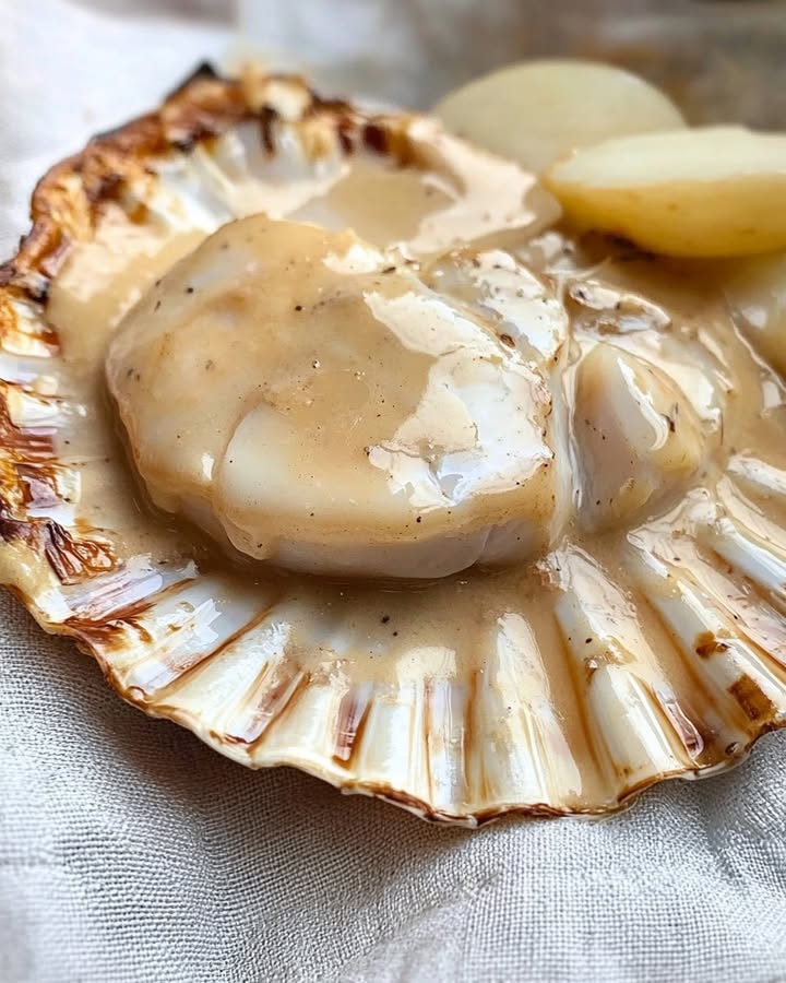 Scallops Normande Delizia