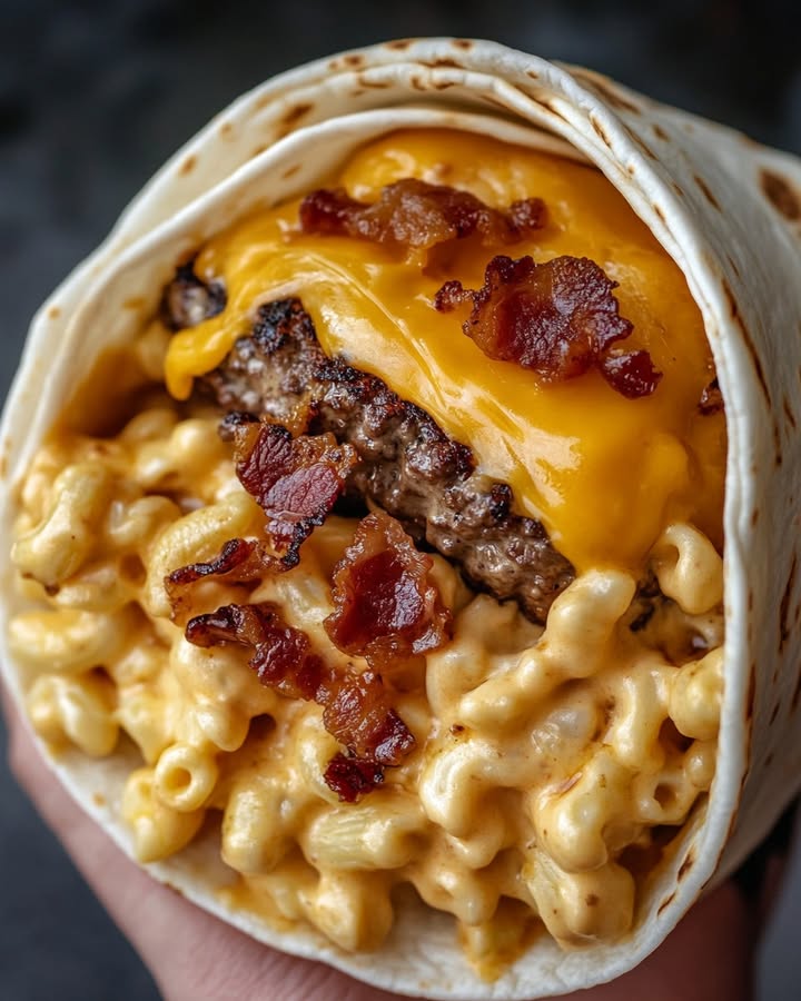 Wrap Burger Bacon
