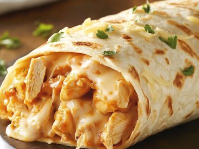 _Wraps di Pollo Cheesy: Ricetta Facile e Saporita_