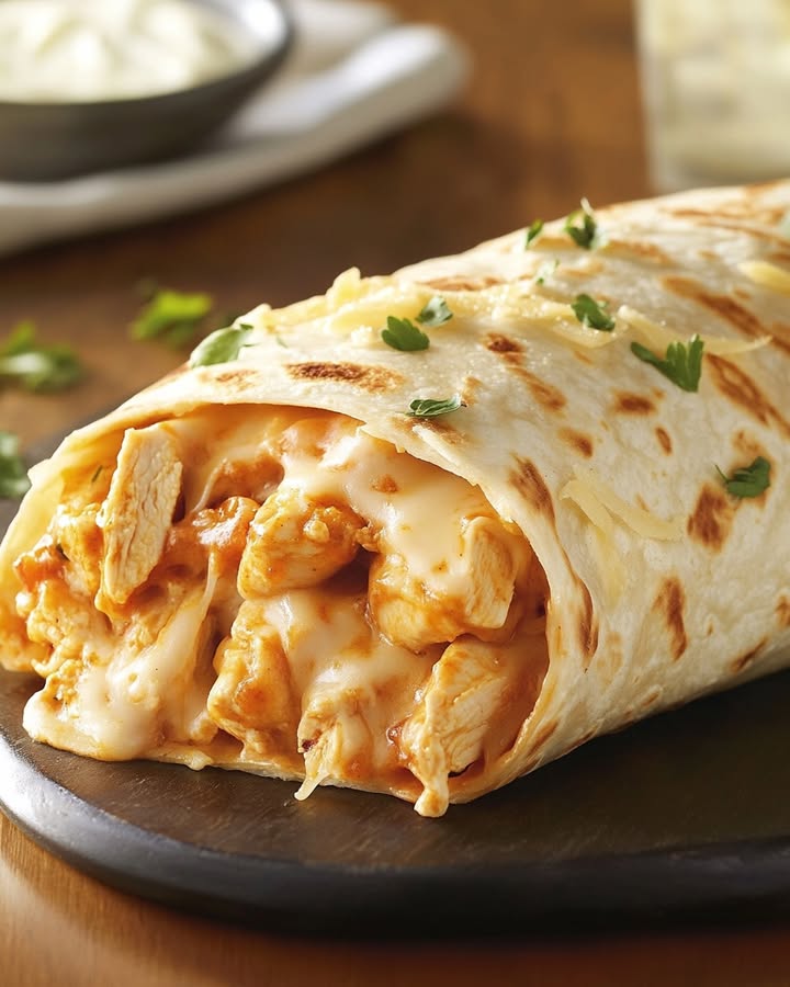 Wraps di Pollo Cheesy