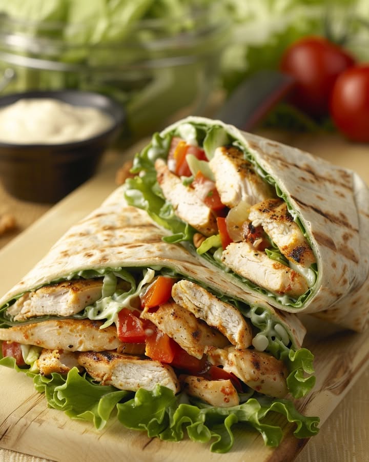 Wraps di Pollo Croccante