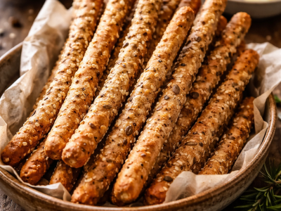 Grissini Integrali: Sani, Gustosi e Perfetti per la Tua Dieta