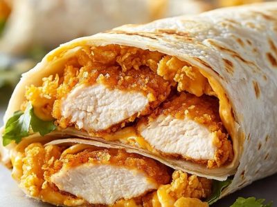 Wrap di Pollo Formaggio: Facile e Veloce