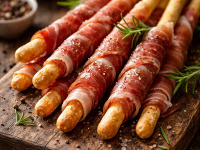 Grissini al Prosciutto: Una Delizia Italiana Perfetta per Ogni Occasione