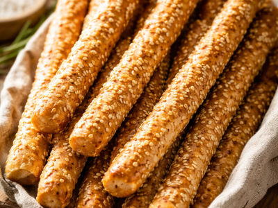 Grissini al Sesamo: Ricetta, Benefici e Consigli per Mantenerli Croccanti