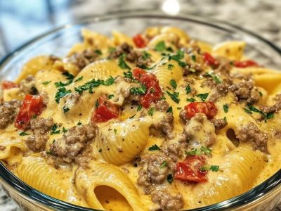 Beef Alfredo Velveeta: Ricetta Cremosa e Saporita per Serate in Famiglia