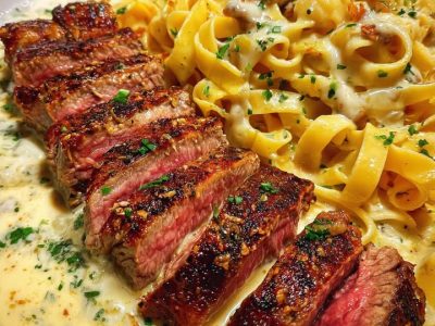 Bistecca Cajun Cremosa: Ricetta Facile e Saporita in 35 Minuti
