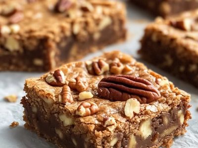 Blondies Pecan Acero: Dolci Autunnali Croccanti e Saporiti