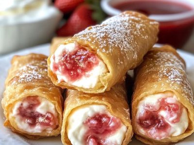 Bocconcini Cheesecake Fragola: Dessert Croccante e Saporito