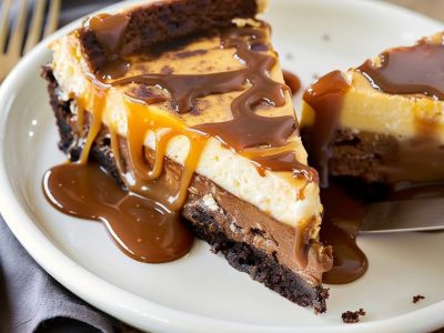 Brownie Cheesecake Caramello: Ricetta Facile e Deliziosa