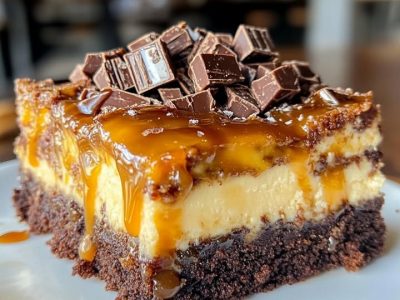 Brownies Caramel Cheesecake: Ricetta Indimenticabile e Facile