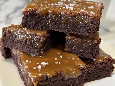 Brownies Caramello Salato: Ricetta Fudgy e Indimenticabile